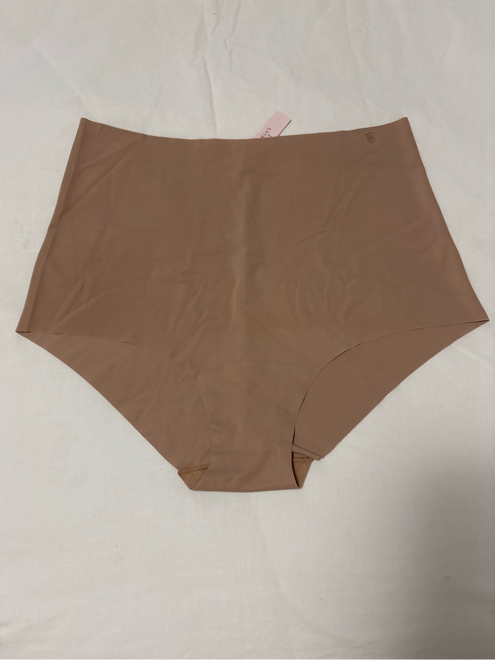 Victorias Secret Brief Slip Underwear Shaping Seamless High-Waist Briefs - Tan